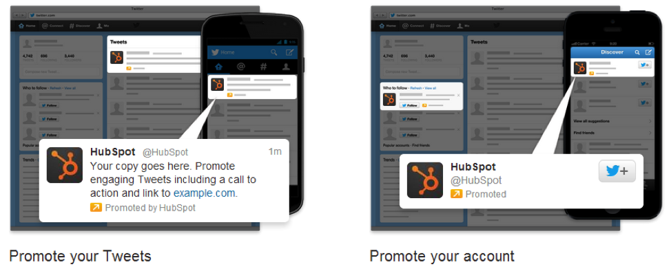 Promoted Tweets vs. Promoted Account