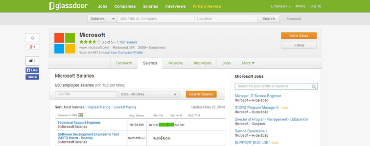 example of Bad UI and Good UX Glassdoor