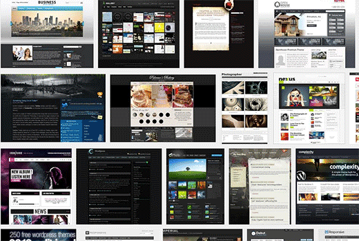 The abundance of Premium and WordPress Themes