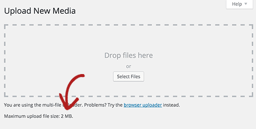 Max Upload File Size